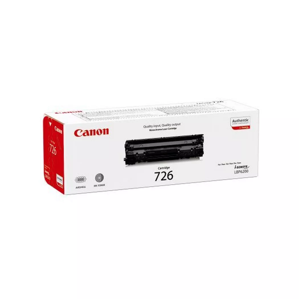 Canon – Toner-Modul 726 schwarz 3483B002 LBP 6200d 2100 Seiten, One Size