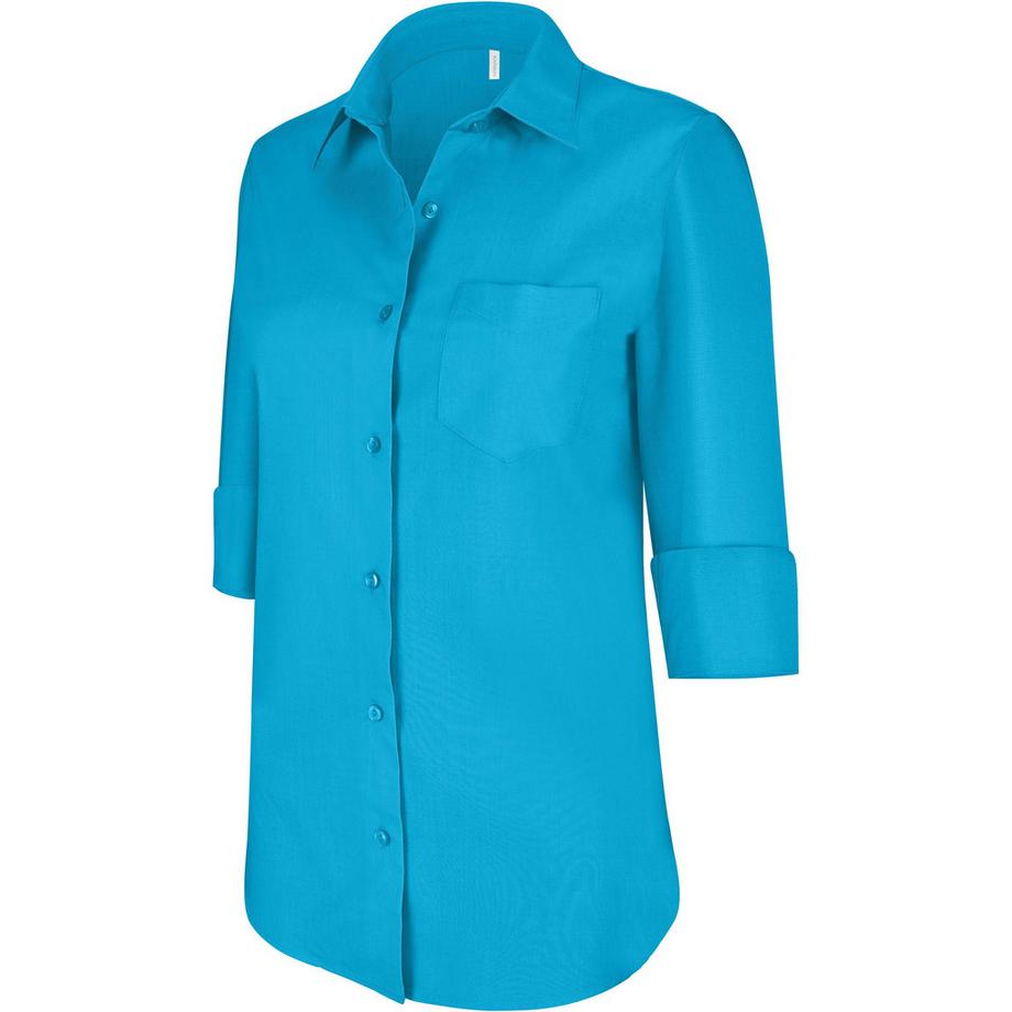Kariban Chemise Femme Manches 3/4  