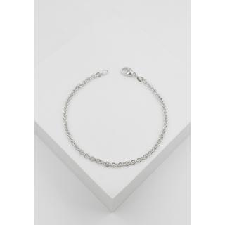 MUAU Schmuck  Bracelet rond d'forçat en or blanc 750, 3,1mm, 19cm 