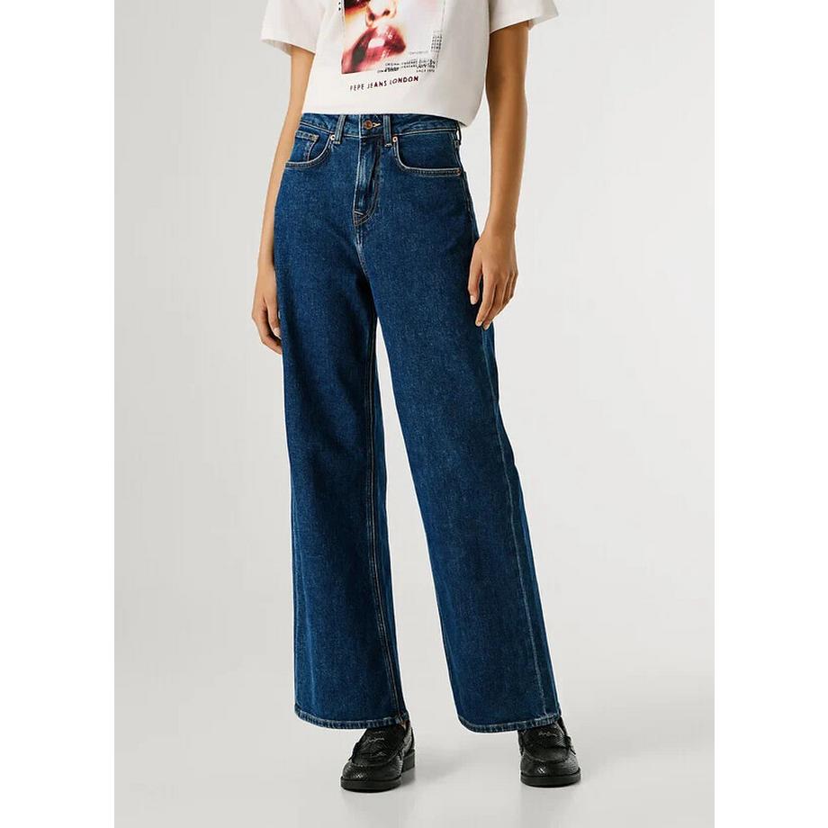 Gerade geschnittene Jeans mit hoher Taille LEXA