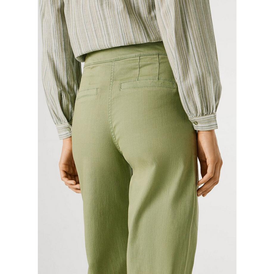 Pepe Jeans London Weite Hose mit Knopfdetails  