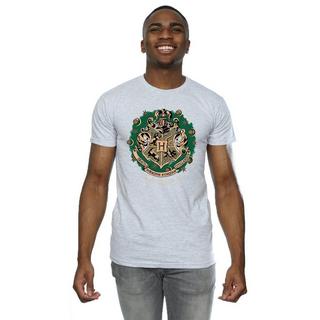 Harry Potter Hogwarts Weihnachts Design T-Shirt  
