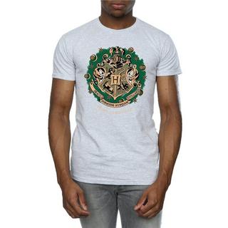 Harry Potter Hogwarts Weihnachts Design T-Shirt  