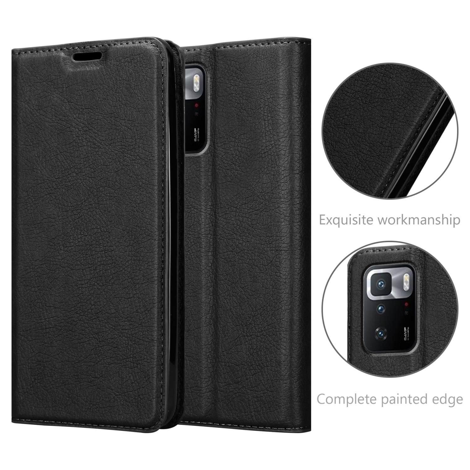 Cadorabo  Housse compatible avec Xiaomi POCO X3 GT - Coque de protection avec fermeture magnétique, fonction de support et compartiment pour carte 