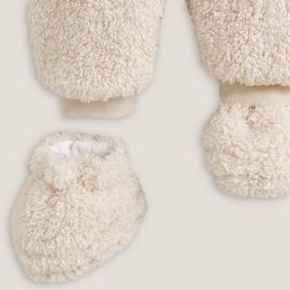 La Redoute Collections  Warmer Overall mit Sherpa-Kapuze 