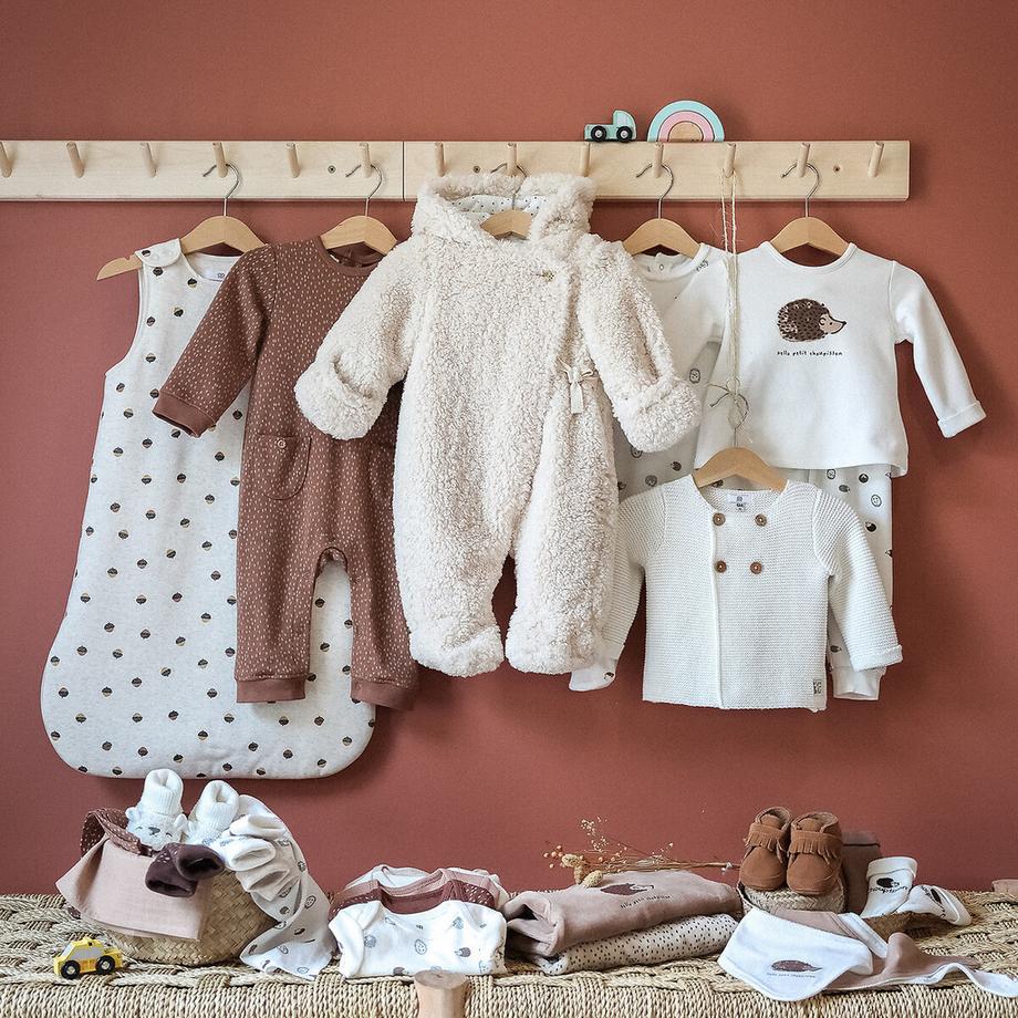 La Redoute Collections  Warmer Overall mit Sherpa-Kapuze 