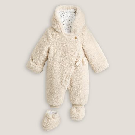 La Redoute Collections  Warmer Overall mit Sherpa-Kapuze 