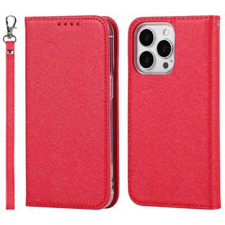 Cover-Discount  iPhone 14 Pro - Custodia Flip Silk Texture 