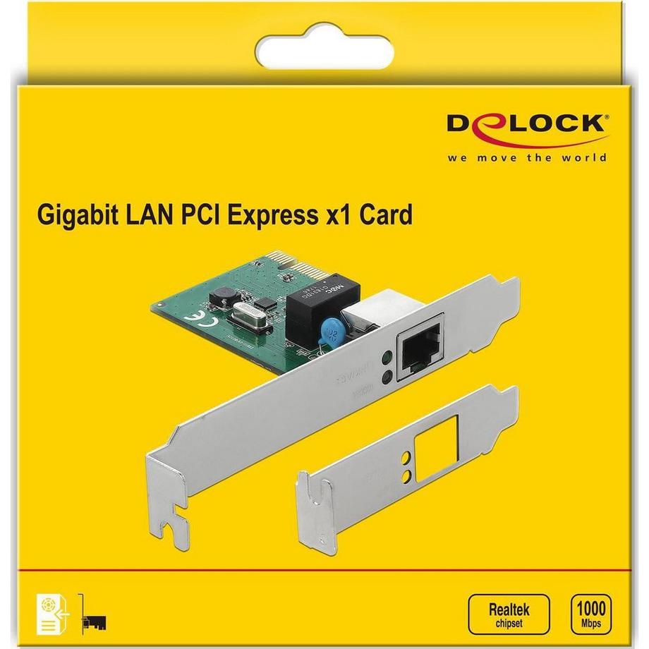 DeLock  90381 scheda di rete e adattatore Interno Ethernet 100 Mbit/s 