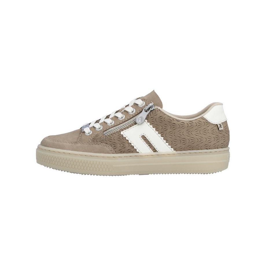 Rieker Sneaker con Cerniera Laterale e Pannello Texture  