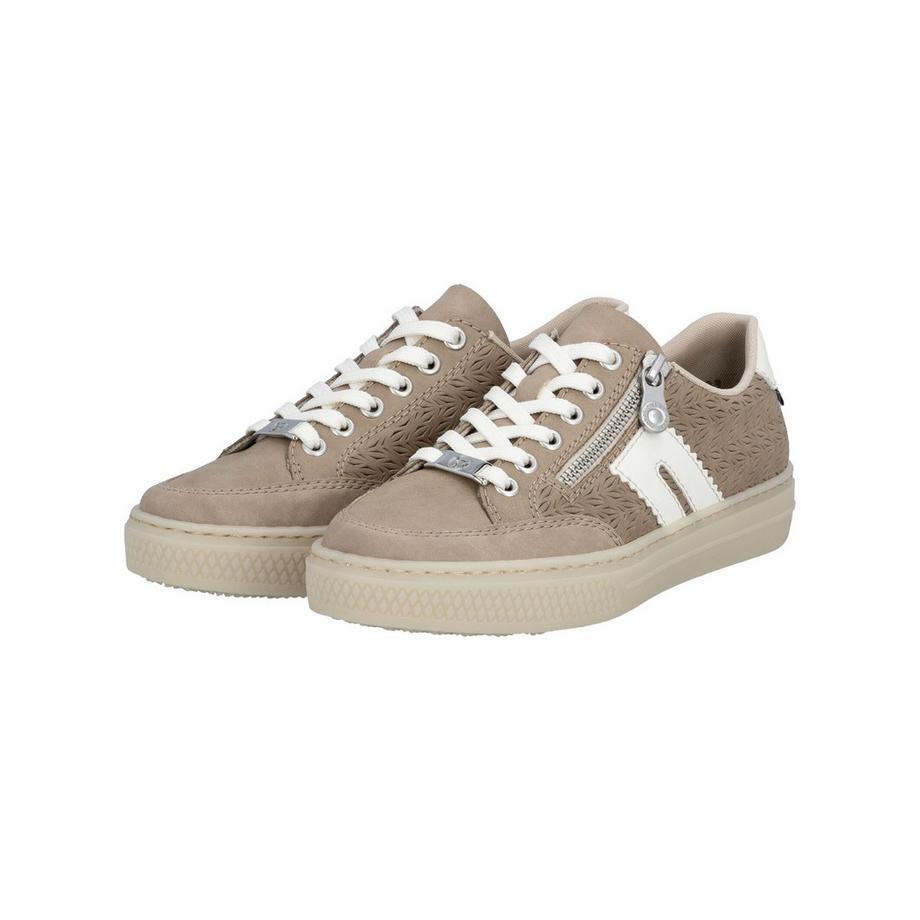 Rieker Sneaker con Cerniera Laterale e Pannello Texture  