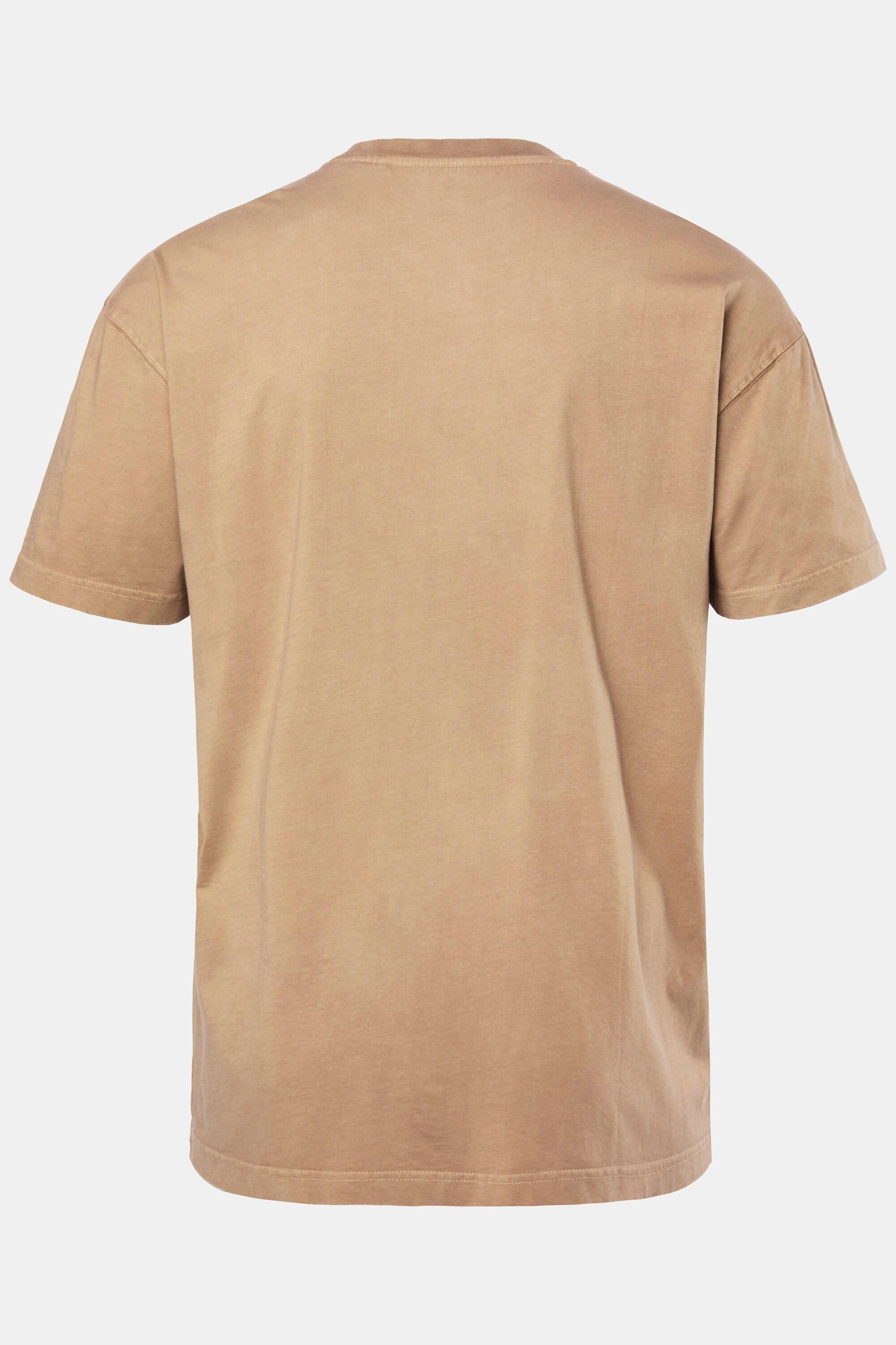 Sthuge Oversized Halbarm T-Shirt mit Brustprint  