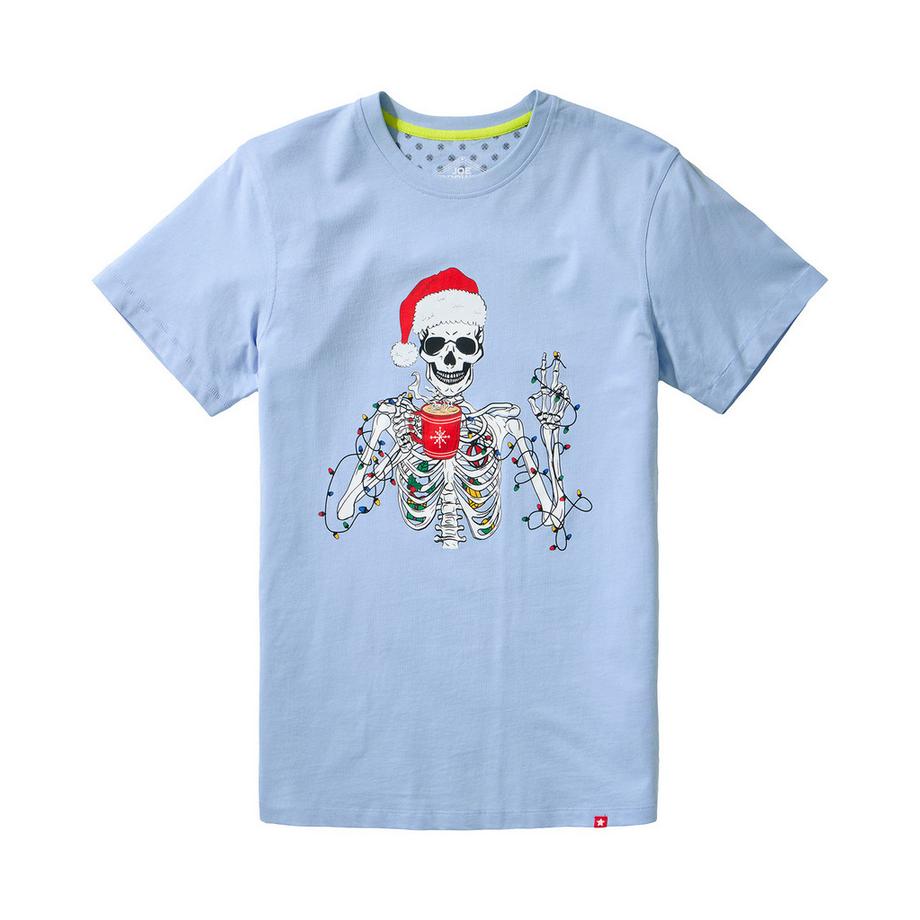 Joe Browns T-shirt motivo scheletro Nightlife  