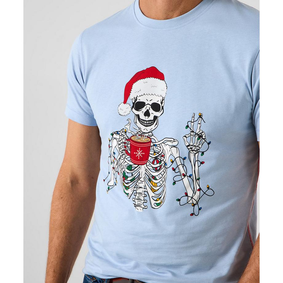 Joe Browns T-shirt motivo scheletro Nightlife  