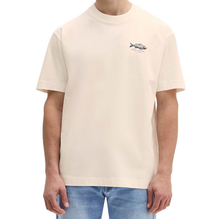 Marc O'Polo T-shirt  Pack de 1 Coupe ample-Jersey T-Shirt Shortsleeve Loose Fit  