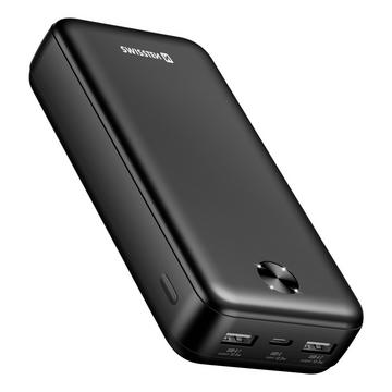 Powerbank 20000mAh 2 USB Swissten Noir