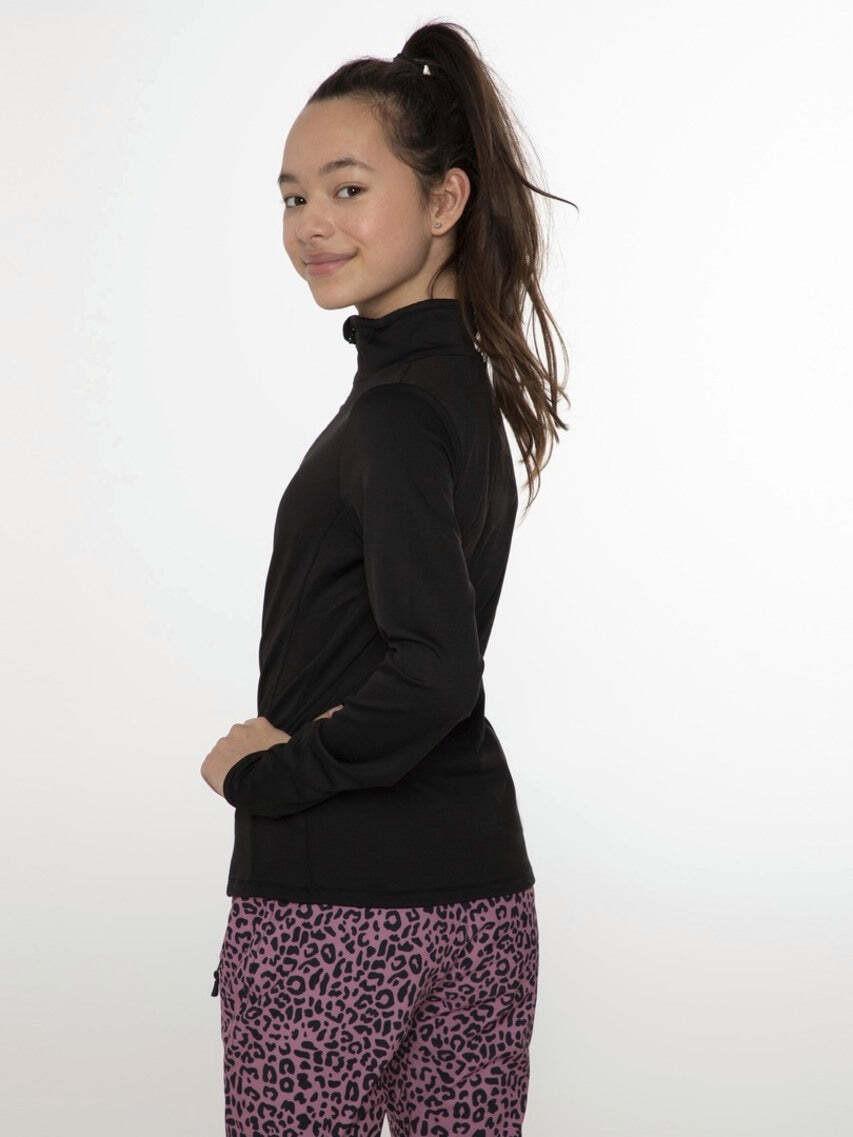 PROTEST Fabrizoy Fleece 1/4 Reissverschluss Top  