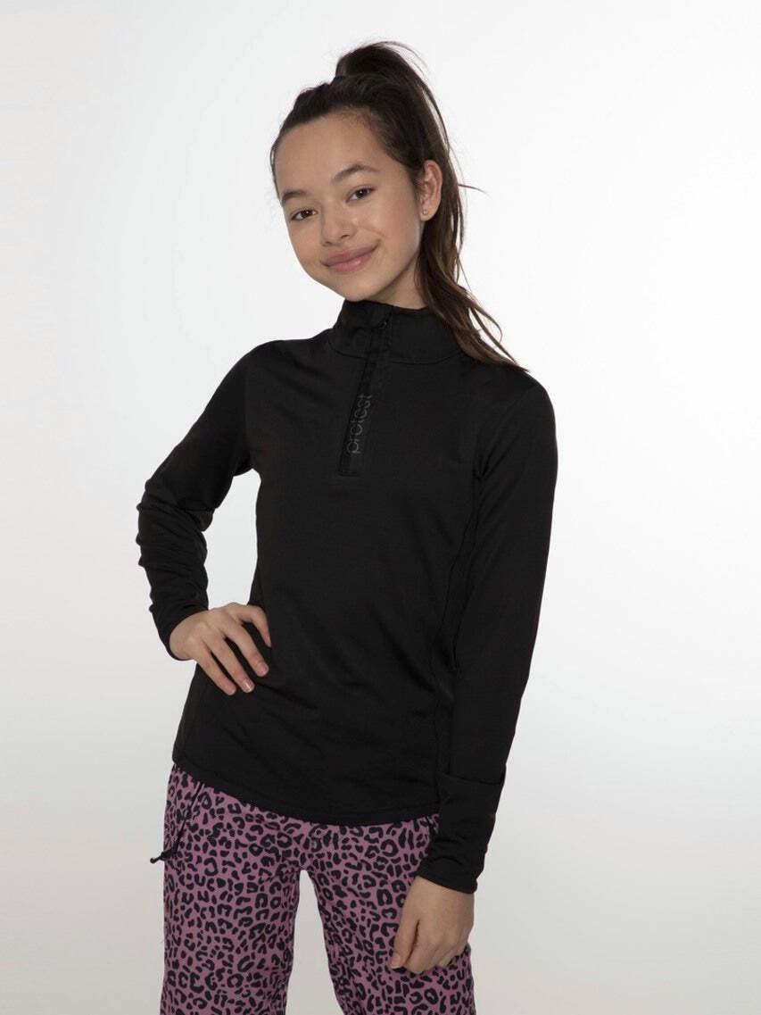 PROTEST Fabrizoy Fleece 1/4 Reissverschluss Top  