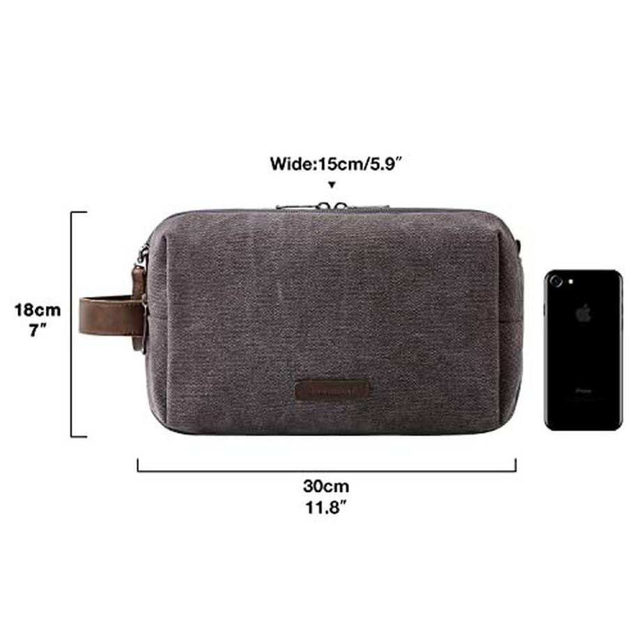 Only-bags.store  Kulturtasche, Travel Toiletry Organizer Dopp Kit Wasserabweisende Rasiertasche für Toilettenartikel 