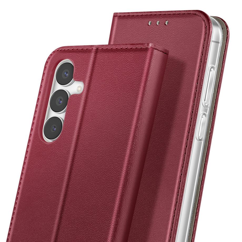 Avizar  Custodia Folio per Galaxy S25 FE con porta carte e supporto video 