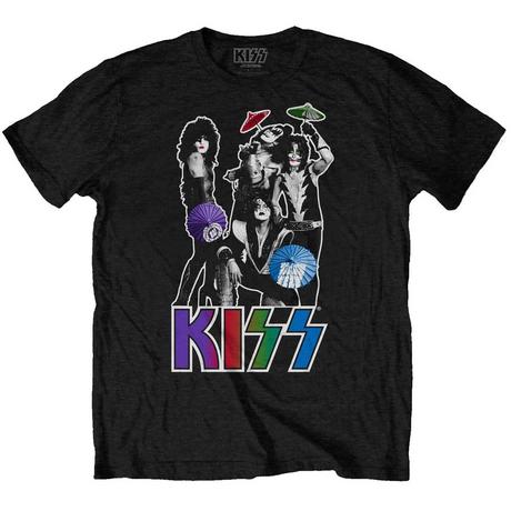 KISS Membres du Groupe T-Shirt Manches Courtes  