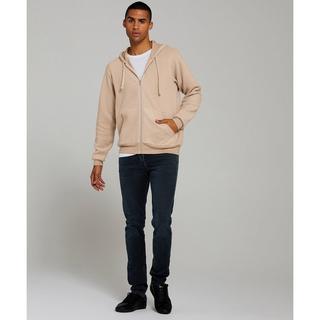 Bella + Canvas Hoodie mit durchgehendem Reissverschluss  