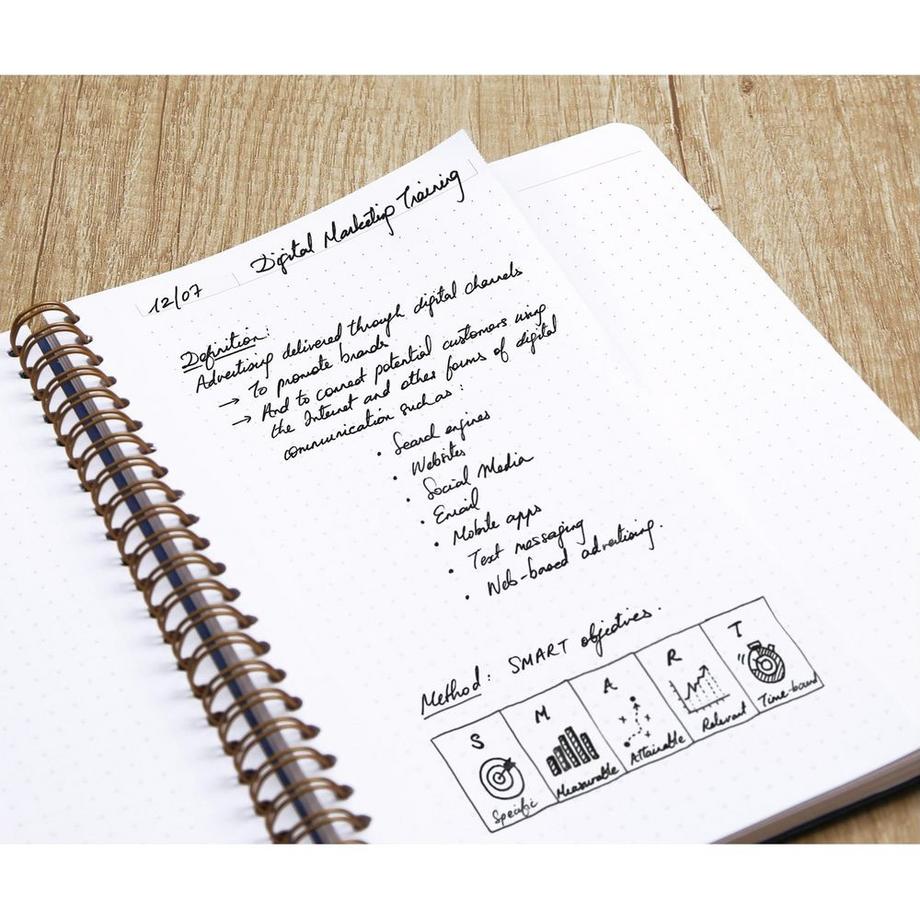 Clairefontaine Notizbuch AgeBag dotted  