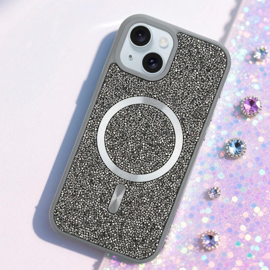 Cadorabo  Coque pour iPhone 15 Paillettes Scintillant Design 