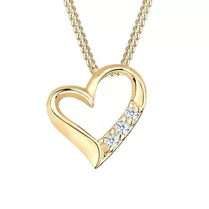Collier Coeur Diamant (0.06 Ct.)