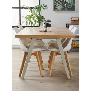 Beliani Table de repas en MDF Moderne LENISTER  