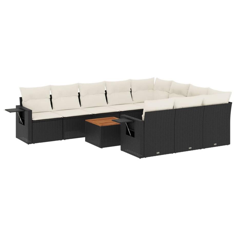 set divano da giardino Polirattan