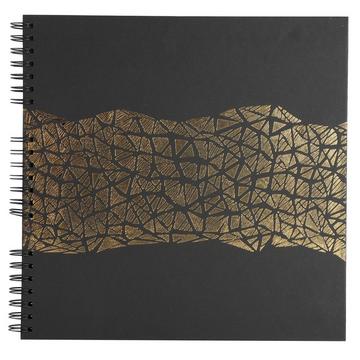 Album photo à spirales 60 pages noires Aramy