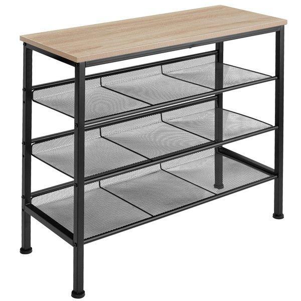 Tectake Scarpiera Wolverhampton 75,5 x 30,5 x 69,5 cm  