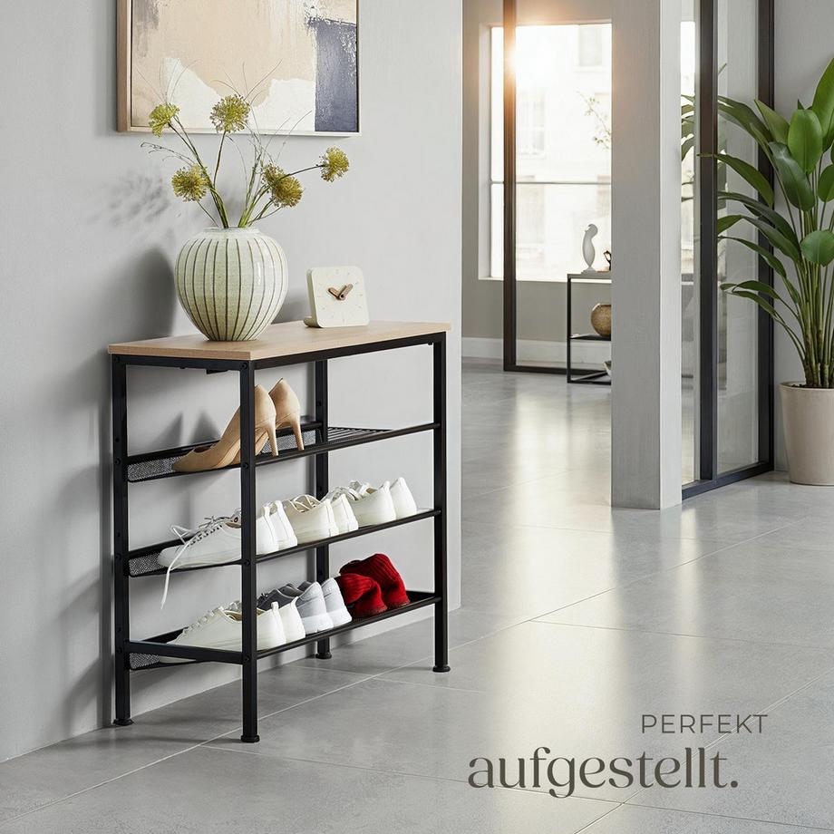 Tectake Scarpiera Wolverhampton stile industriale  