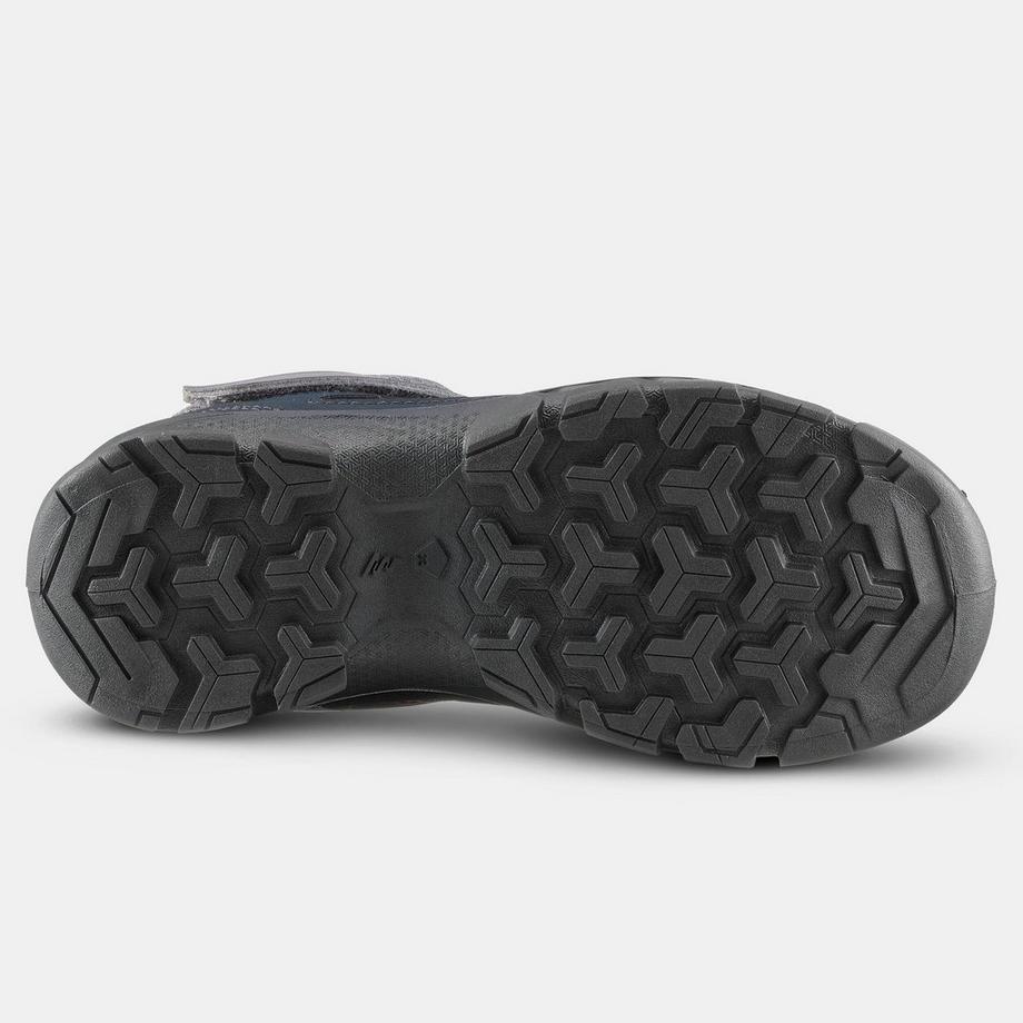 QUECHUA  Scarpe sportive bambino semi-alte velcro sintetico 