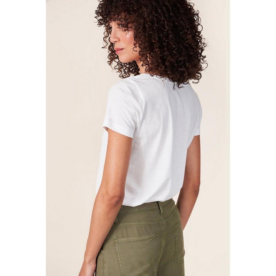 LPB Ariana-S T-Shirt Maniche Corte Scollo a V  