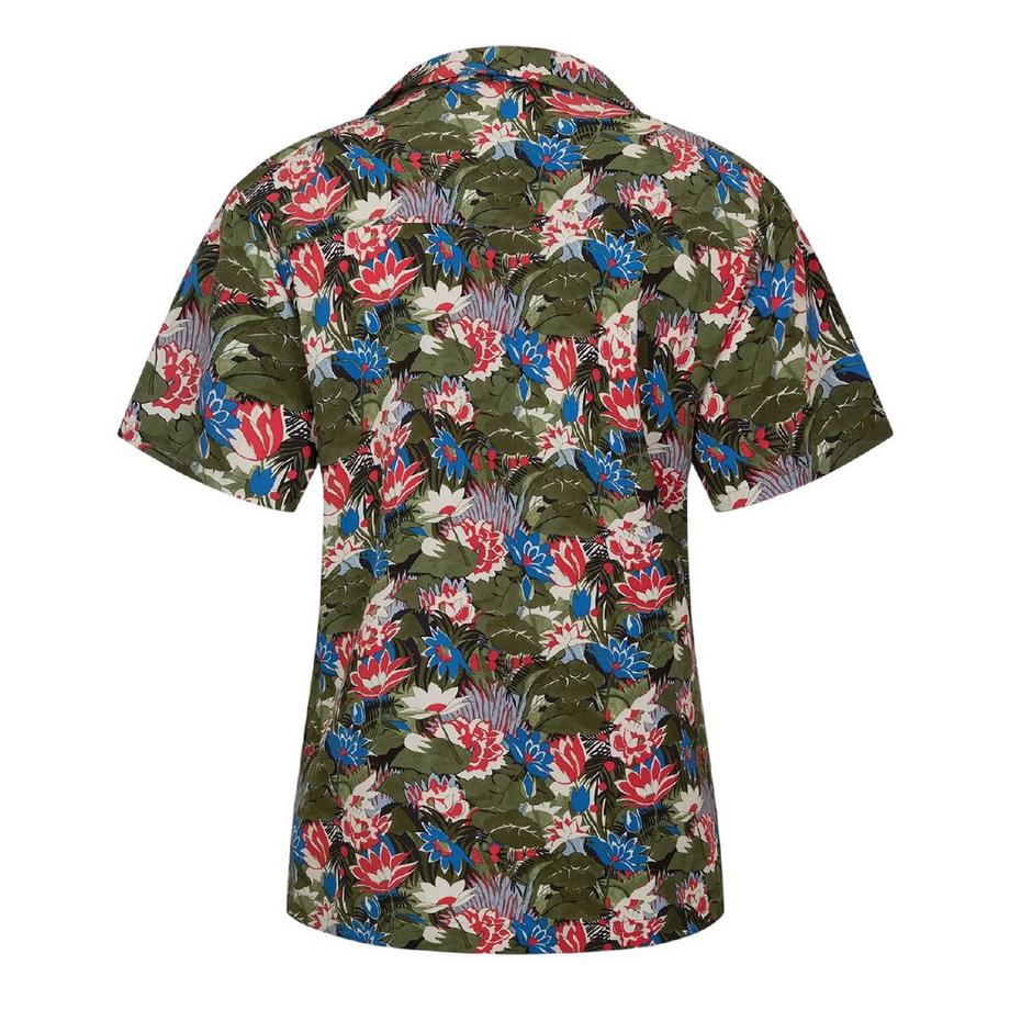 BOSS Camicia a Maniche Corte con Stampa Floreale  