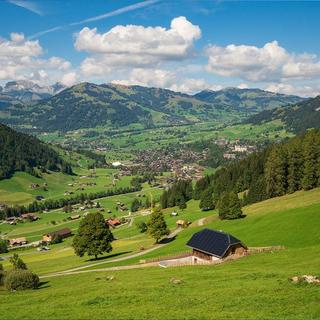 Geschenkidee  Private Ballonfahrt über Gstaad (für 2 Personen) 