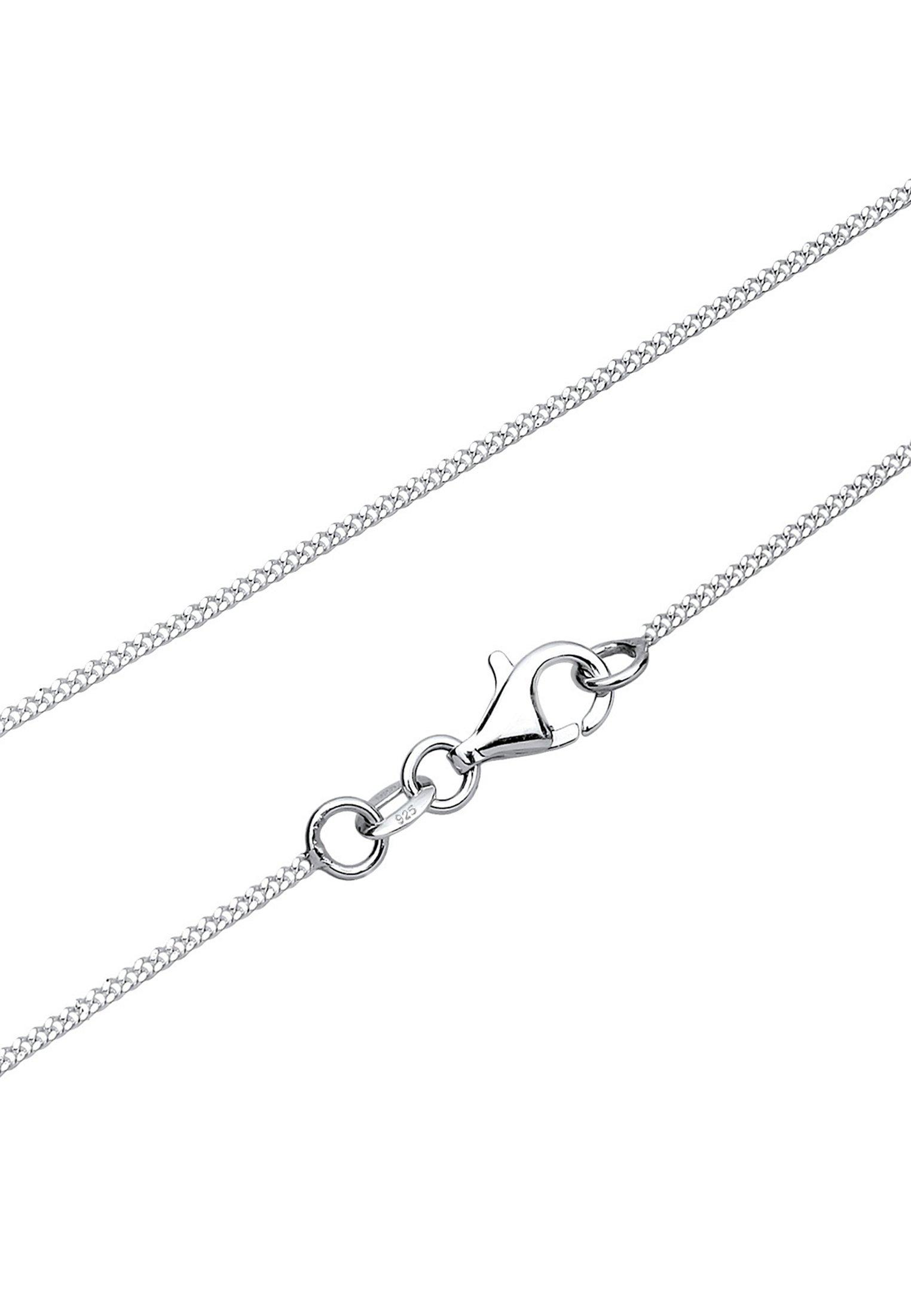 Elli  Collier Kreis Geo Kristalle 925 Sterling Silber 