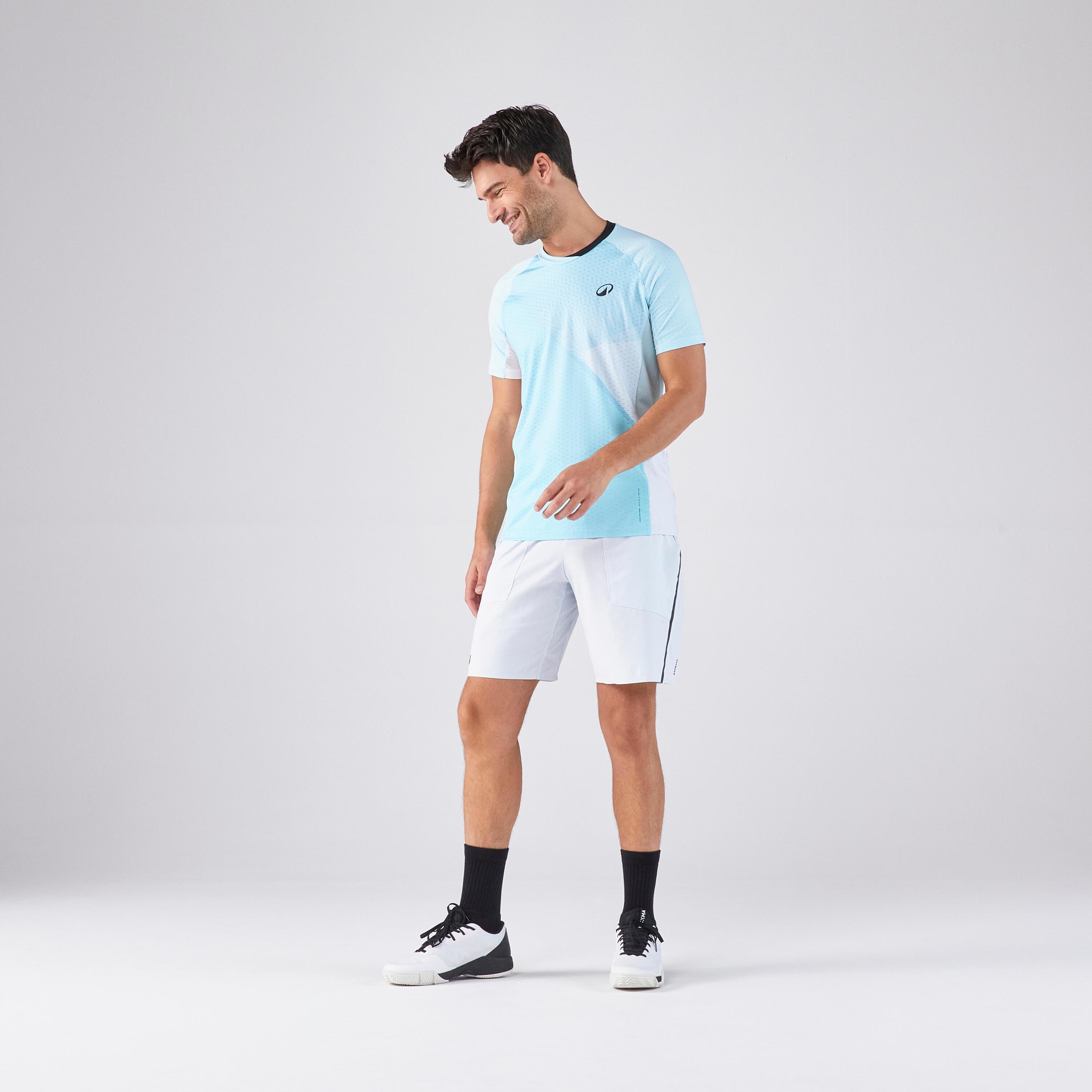 KUIKMA  T-shirt padel uomo maniche corte poliestere 