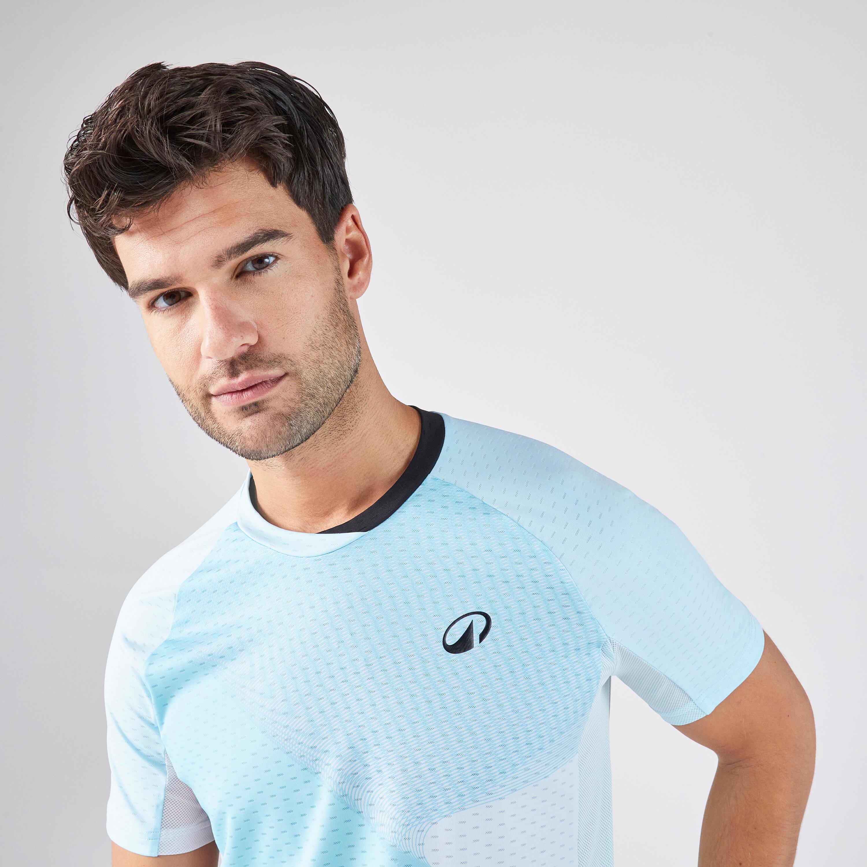 KUIKMA  T-shirt padel uomo maniche corte poliestere 