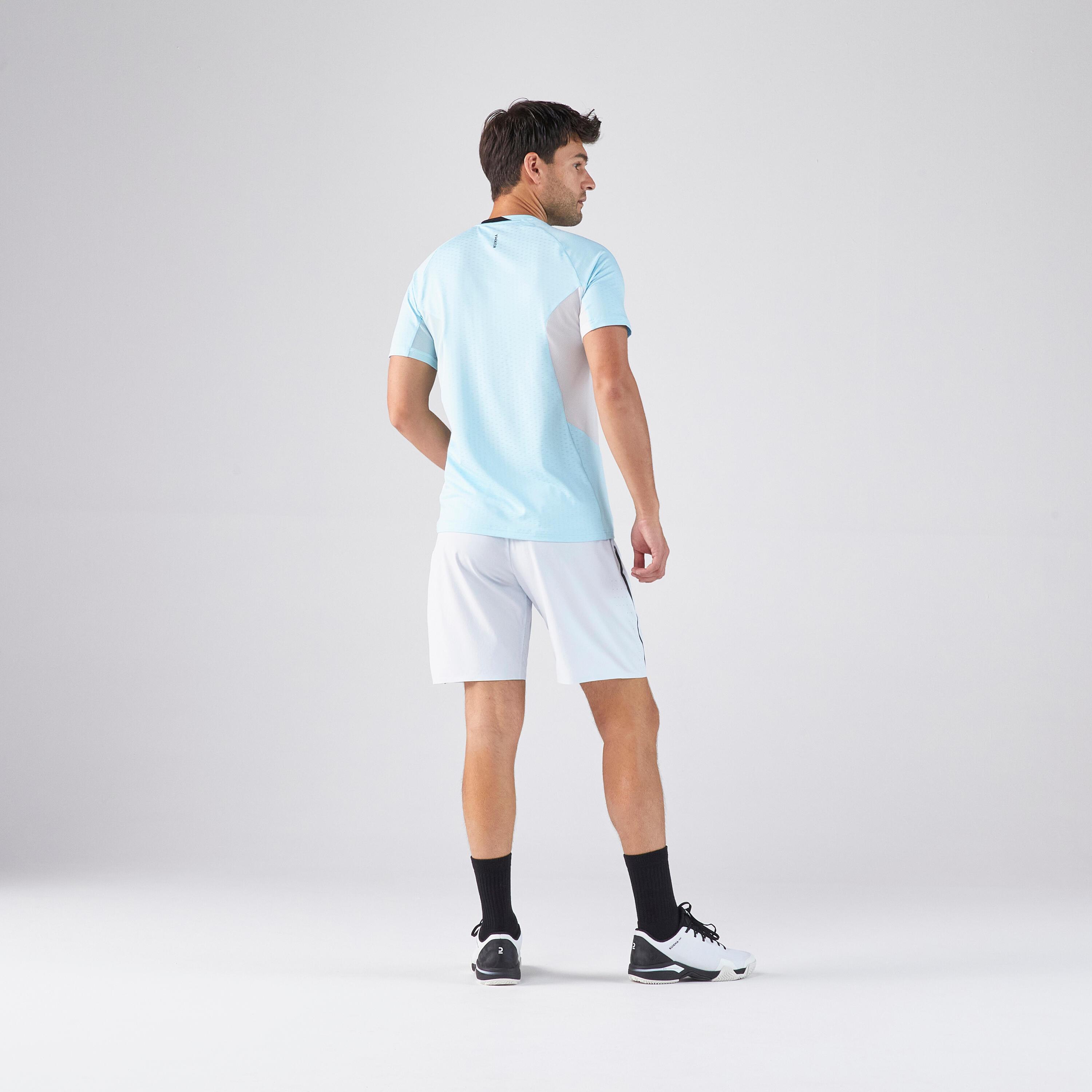 KUIKMA  T-shirt padel uomo maniche corte poliestere 