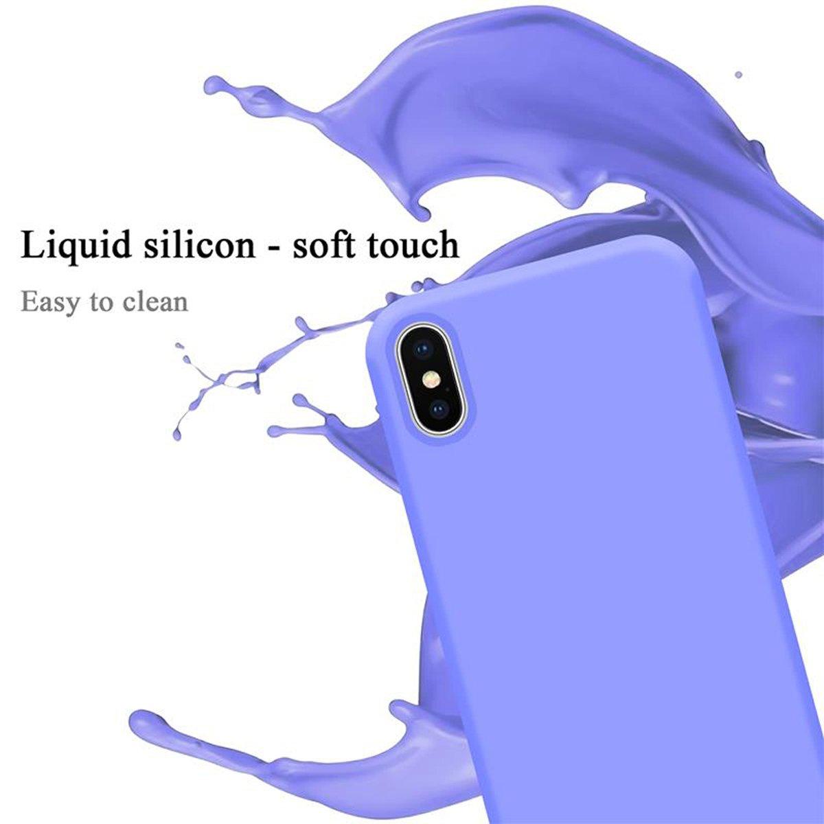 Cadorabo  Hülle für Apple iPhone XS MAX TPU Silikon Liquid 