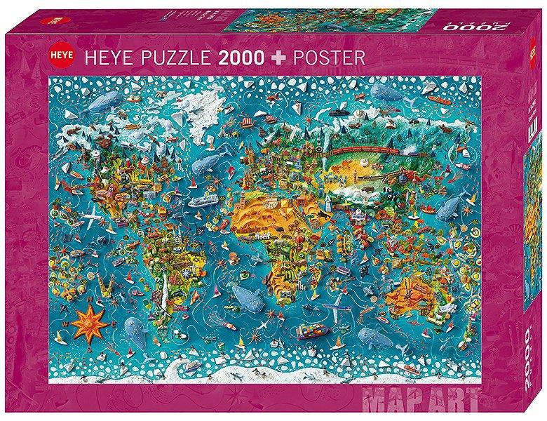 Heye  Puzzle Miniature World (2000Teile) 
