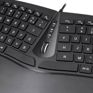 Perixx  USB-Tastatur mit Maus 