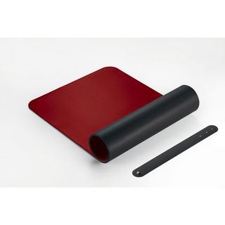 Sigel  SA603 tappetino per mouse Nero, Rosso 
