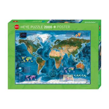Puzzle Satellite Map (2000Teile)