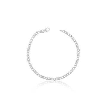 Bracelet Carrera en or blanc 750, 22cm, 3,5mm