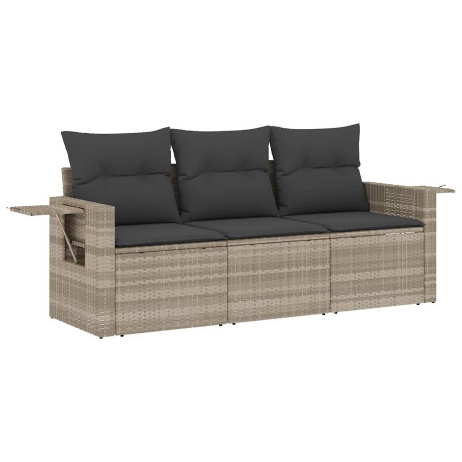 set divano da giardino Polirattan