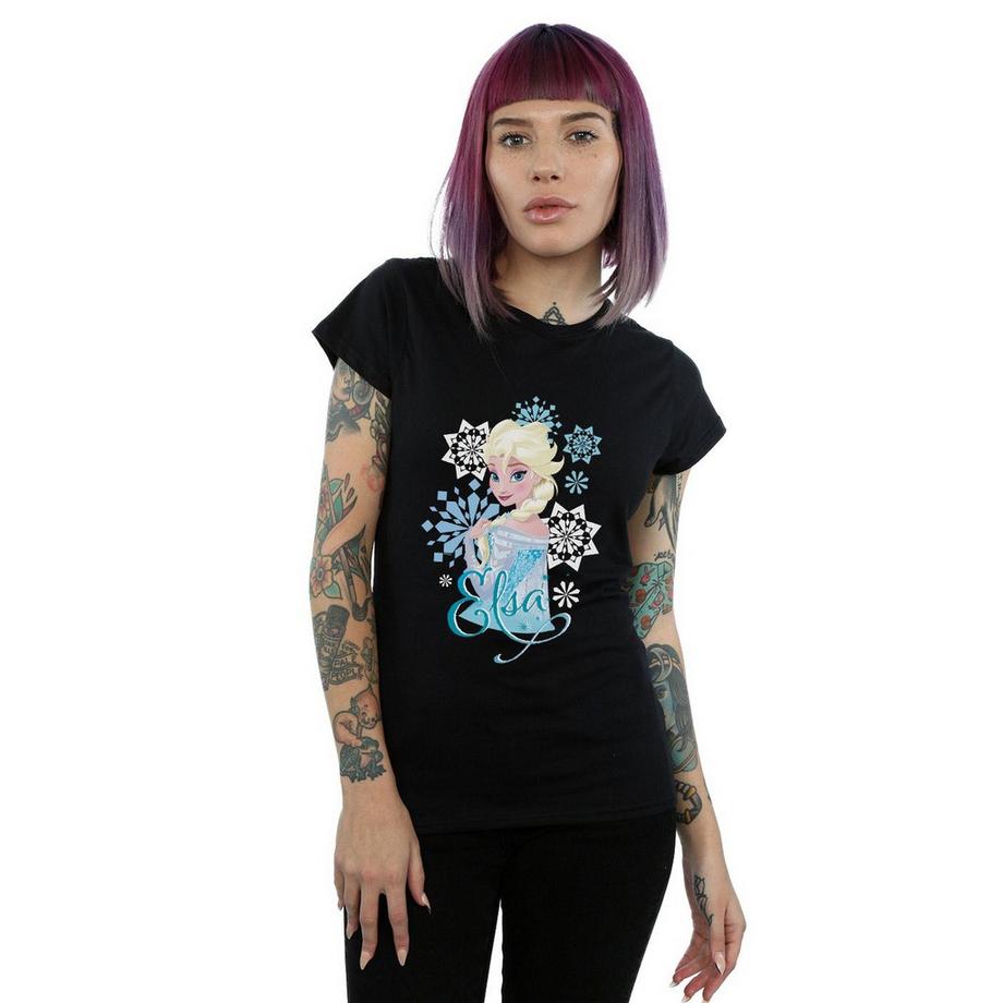 Disney Frozen Elsa Fiocco di Neve T-Shirt  